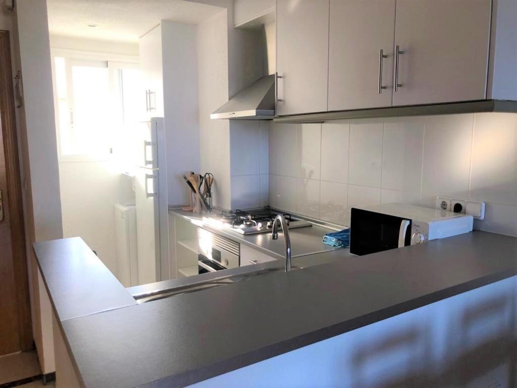 Acogedor Apartamento Frente Al Mar Con Piscina ألتيا المظهر الخارجي الصورة